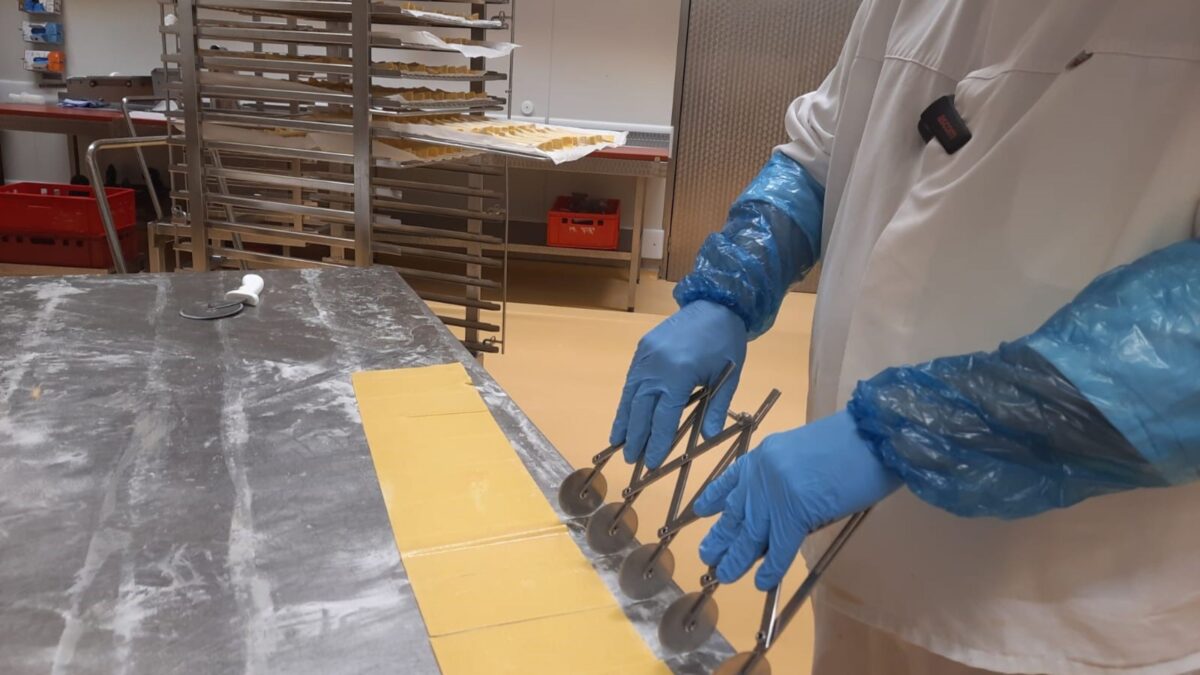 Pasta-Zubereitung bei Manufaktur